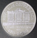 Philharmoniker 1 Unze Silber 2011
