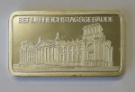 Silberbarren 1 Unze, Berlin Reichstagsgebäude, Degussa