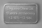 Silberbarren 10 Gramm Degussa China Ltd. 10 years anniversory