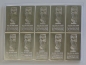 Silberbarren 100 Gramm 10 x 10gr Silber Tafelbarren Valcambi, Degussa