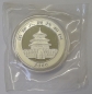 China Panda 1 Unze Silber 2000 mit Kapselriss Nr.01
