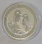 Australien Kookaburra 1 Unze Silber 2013 Privy Mark Schlange