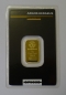 Goldbarren 5 Gramm Gold verschiedene Hersteller