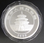 China Panda 5 Unzen Silber 2009 PP