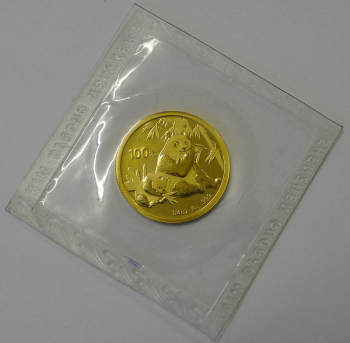 China Panda 1/4 Unze Gold 2007