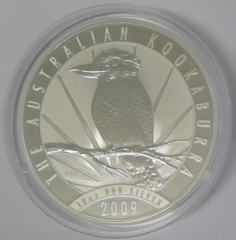 Australien Kookaburra 10 Unzen Silber 2009