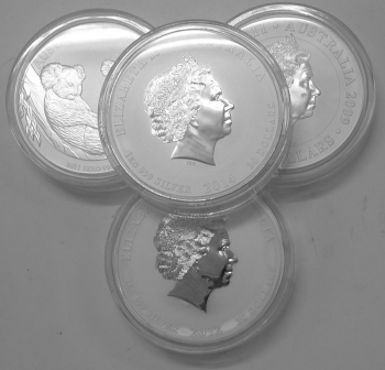 Diverse Silbermünzen 1 Kg Silber