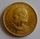 1 Libra Gold Peru 1966, 7,31 gr. Feingewicht