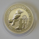 Australien Kookaburra 1 Unze Silber 1998 Privy Mark Sweden