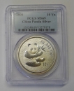 China Panda 1 Unze Silber 2000 graded 13279178