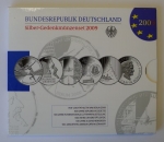 10 Euro Silber-Gedenkmünzenset 2009 im Originalblister