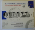 10 Euro Silber-Gedenkmünzenset 2010 im Originalblister