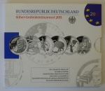 10 Euro Silber-Gedenkmünzenset 2011 im Originalblister