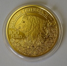 Gold Österreich 100 Euro Wildschwein 2014, 16gr. Gold PP