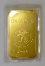 Goldbarren 100 Gramm Gold Bank Leu Zürich