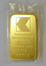 Goldbarren 100 Gramm Gold Kantonal Bank