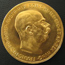 Österreich 100 Kronen Gold 30,48 gr. Feingewicht
