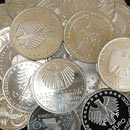 Deutschland 10 Euro Silber 16,65 gr. fein  bis 2010