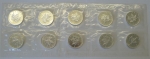 Maple Leaf 1 Unze Silber 2007 originaler 10er Streifen