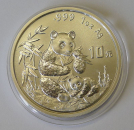China Panda 1 Unze Silber 1996 große Zahl