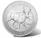 Kanada Antilope 1 Unze Silber 2013
