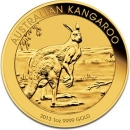Australien Nugget Känguru 1 Unze Gold 2013