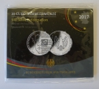 20 Euro Sammlermünze 500 Jahre Reformation Jahrgang 2017 in Originalblister