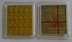 Goldbarren 20 Gramm Gold Valcambi Tafelbarren 20x1 gr.