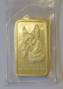 Silberbarren 1 Unze, Deutscher Schäferhund, Heraeus