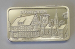 Silberbarren 1 Unze, Dörnigheim, Heraeus