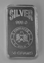 Silberbarren 50 Gramm Emirates