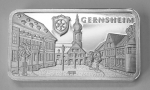 Silberbarren 1 Unze Gernsheim, Heraeus