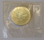 Maple Leaf 1 Unze Silber 1991