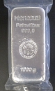 Silberbarren 1000 Gramm Silber verschiedene Hersteller,Neuware